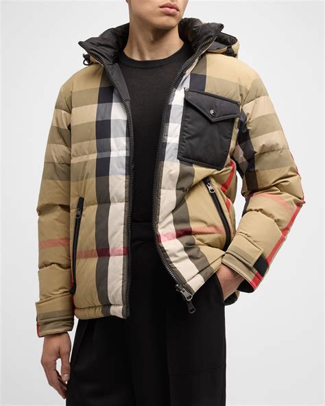 replica burberry puffer jacket|burberry puffer jacket men.